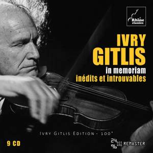 Ivry Gitlis - in Memoriam Product Image
