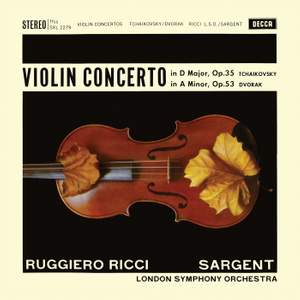 Tchaikovsky: Violin Concerto; Dvořák: Violin Concerto