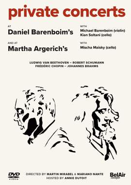 Private Concerts At Daniel Barenboim's and At Martha Argerich's