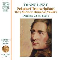 Franz Liszt: Complete Piano Music, Vol. 59 - Schubert Transcriptions