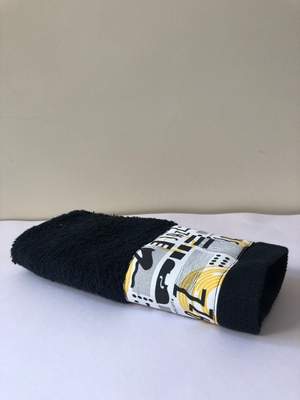 Face Towel black Jazz 33x50