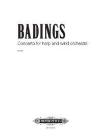 Badings, Henk: Harp Concerto (score)