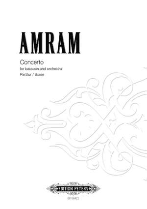 Amram, David: Bassoon Concerto