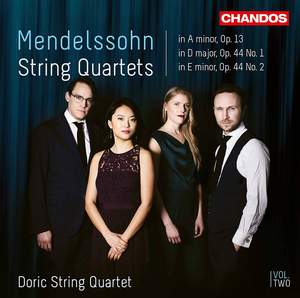 Mendelssohn: String Quartets, Vol. 2 Product Image