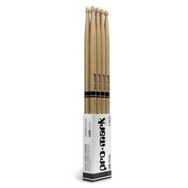 ProMark Classic Forward 2B Hickory Drumstick, Oval Wood Tip, 4-Pack