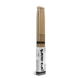 ProMark Classic Forward 7A Hickory Drumstick, Oval Wood Tip, 4-Pack