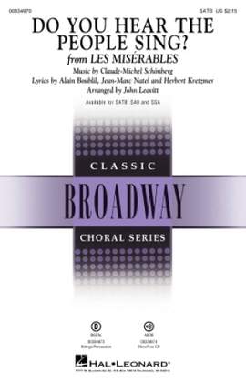Alain Boublil_Claude-Michel Schönberg: Do You Hear the People Sing?