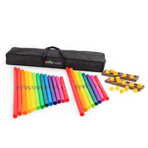 Wak-a-Tubes 21 player classroom pack – bass octave (without bag)