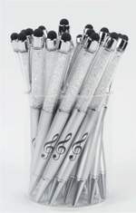 Stylus Pen g-clef silver/crystal Product Image