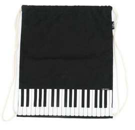 Drawstring bag keys black