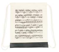 Drawstring bag notelines