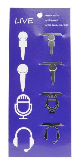Clip microphones 4 pcs