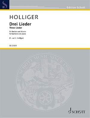 Holliger, H: Drei Lieder