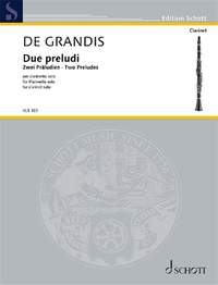 Grandis, R d: Two Preludes
