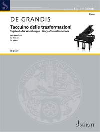 Grandis, R d: Diary of transformations, in form of a chaconne