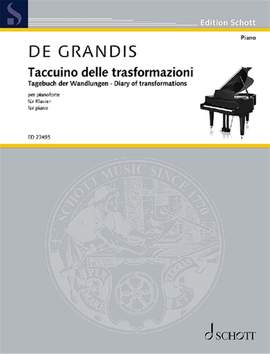 Grandis, R d: Taccuino delle trasformazioni, in forma di ciaccona
