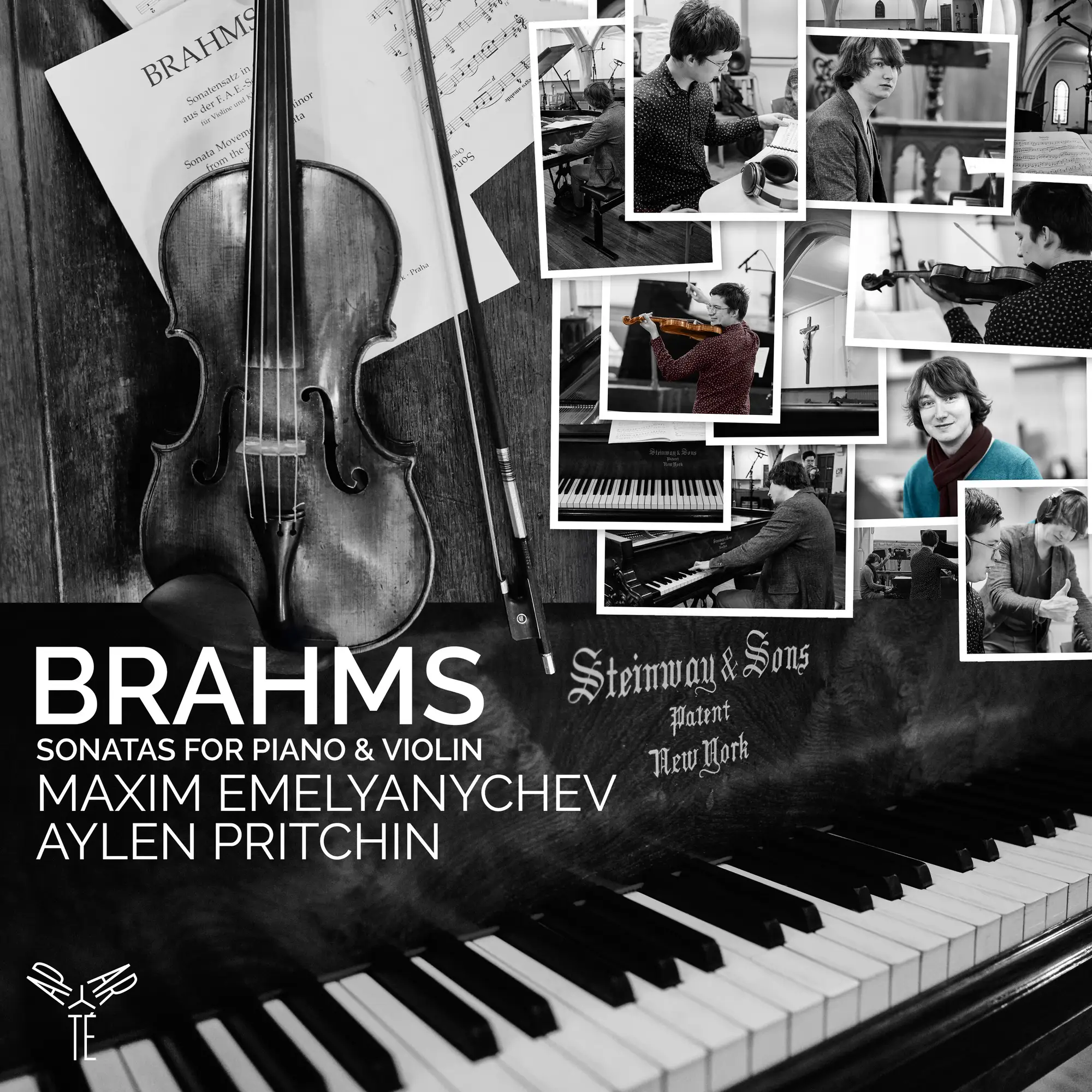 洋楽 Brahms: Sonatas for Violin & Piano Brahms: Sonatas For Piano and Violin - Aparté: AP237 - CD or