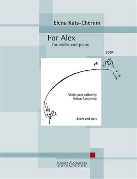 Kats-Chernin, E: For Alex