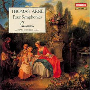 Arne: Symphonies Nos. 1-4