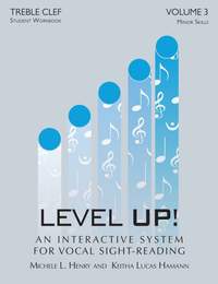 Michele Henry_Keitha Lucas Hamann: Level Up - Vol. 3: Treble Clef (Student Workbook)