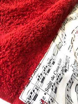 Hand Towel red Nutcracker 50x100