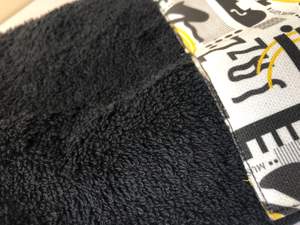 Hand Towel black Jazz 50x100
