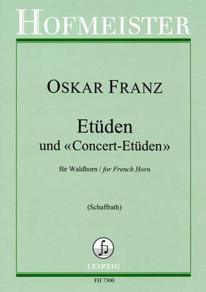 Franz, O: Etüden und "Concert-Etüden"