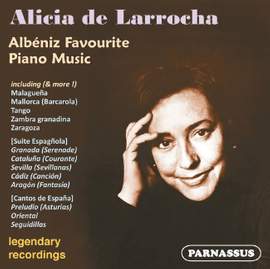 Alicia de Larrocha plays Albéniz Piano Favourites