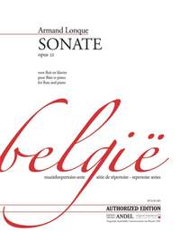 Armand Lonque: Sonate, Op. 21