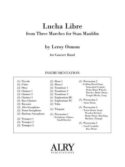 Leroy Osmon: Lucha Libre