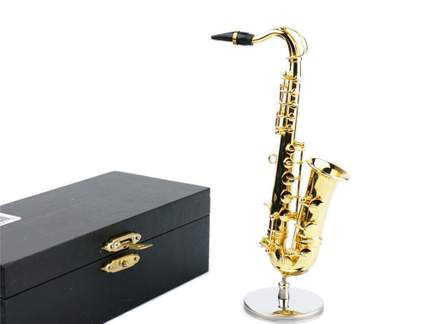 Saxophone with stand & gift case