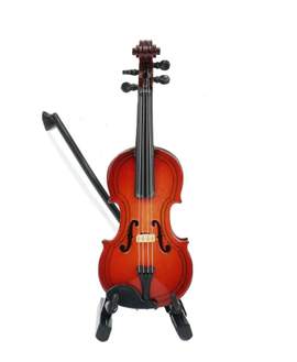 Violin with arc with stand&gift case