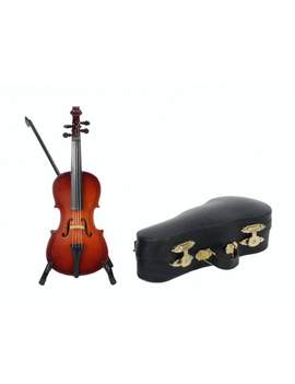 Cello with arc with stand&gift case (cello=14 cm)
