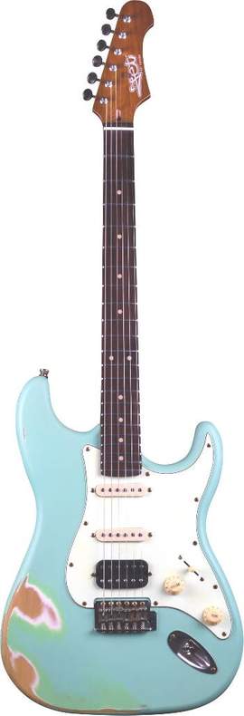 Jet: Electric Guitar - JS400 Sea Foam Green (Relic)