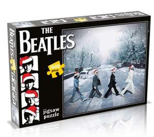 Beatles Christmas Puzzle Design