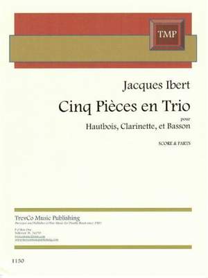 Jacques Ibert: Cinq Pieces en Trio