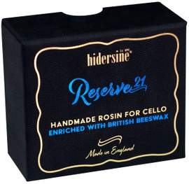 Hidersine Reserve21 Cello Rosin with British Beeswax - Dark