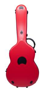 BAM Classic ABS Classical Guitar Case Pomegranate Red Product Image