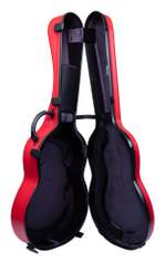 BAM Classic ABS Classical Guitar Case Pomegranate Red Product Image