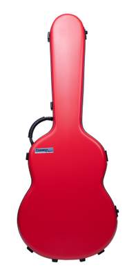 BAM Classic ABS Classical Guitar Case Pomegranate Red