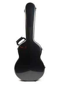 BAM Hightech Classical Guitar Case Black Carbon