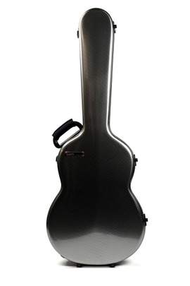 BAM Hightech Classical Guitar Case Silver Carbon