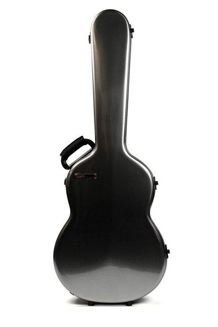 BAM Hightech Classical Guitar Case Silver Carbon