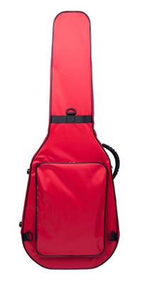 BAM Performance Classical Guitar Case Cranberry Red