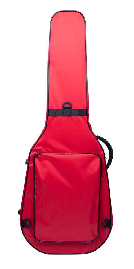 BAM Performance Classical Guitar Case Cranberry Red