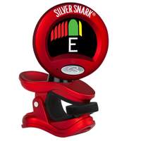 Silver snark 2 - clip on chromatic guitar tuner - red silver