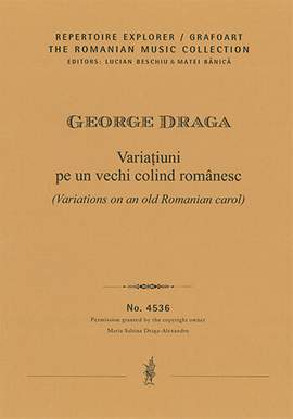 Draga, George: Variations on an old Romanian carol for orchestra