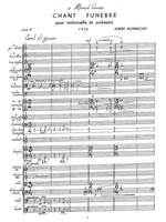 Huybrechts, Albert: Chant funèbre pour violoncelle et orchestre / Concertino pour violoncelle et orchestre Product Image