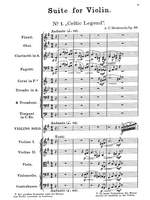 Mackenzie, Alexander Campbell: Suite for Violin and Orchestra Op. 68 Product Image