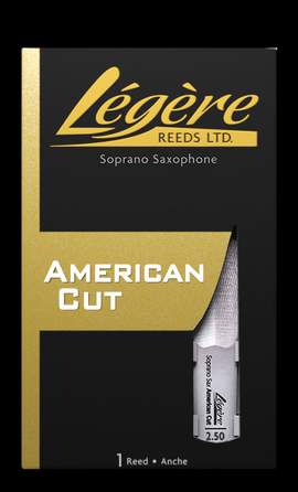 Legere Soprano Saxophone Reeds American Cut 2.50